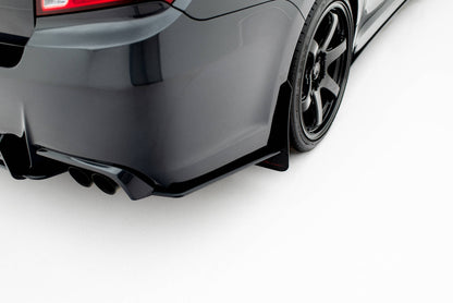 Street pro rear side splitters subaru impreza wrx sti mk3 facelift