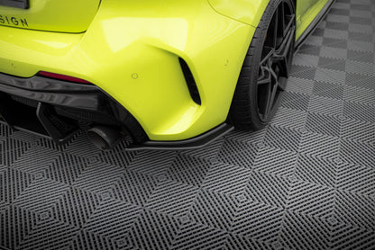 Street pro rear side splitters v.1 bmw 1 f40 m-pack / m135i