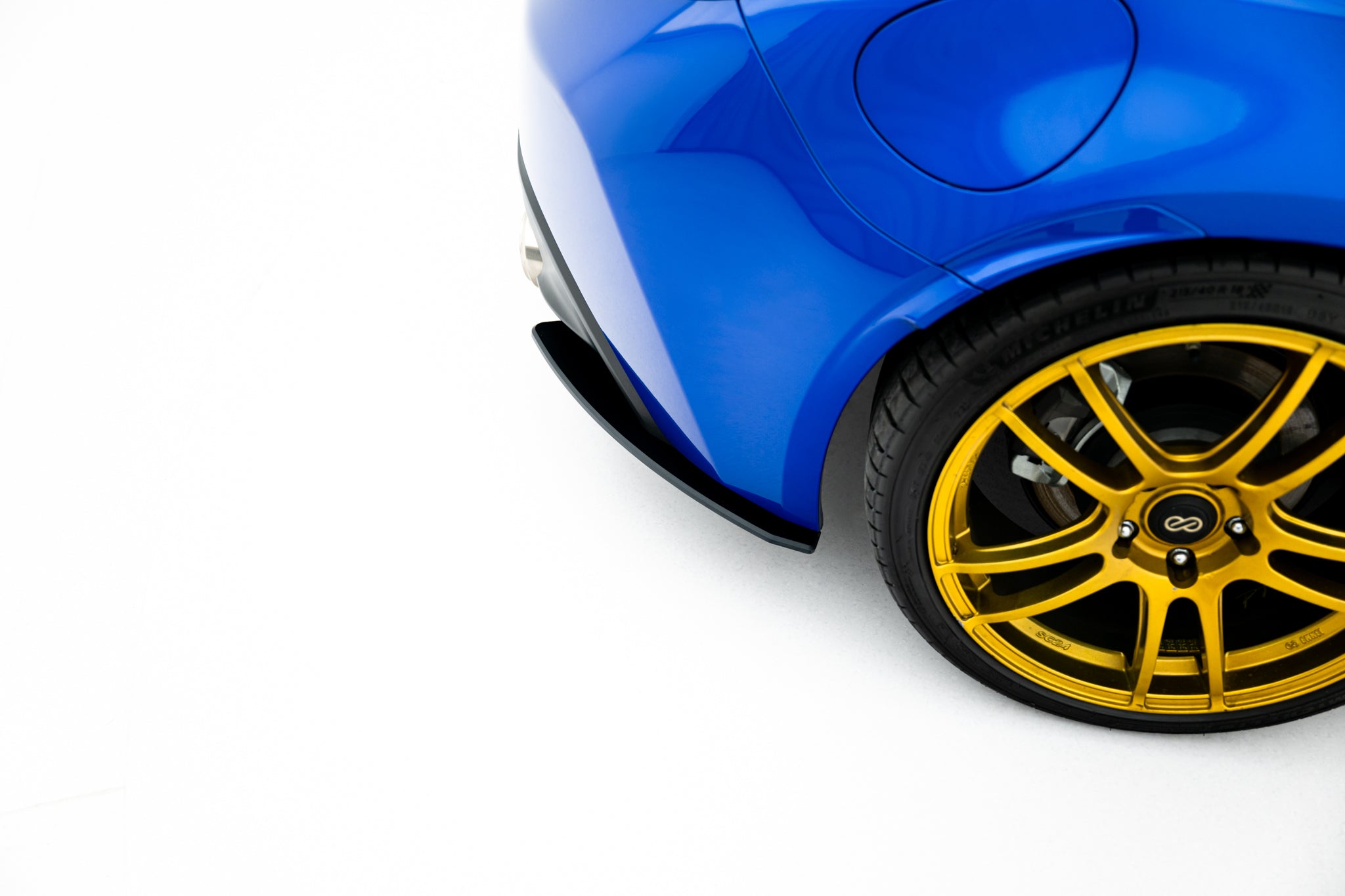 Street pro rear side splitters v.1 subaru brz mk2