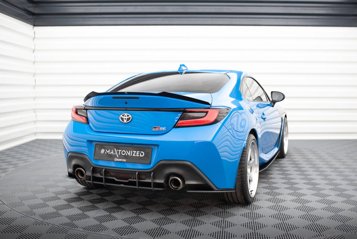 Street pro rear side splitters v.1 toyota gr86 mk1