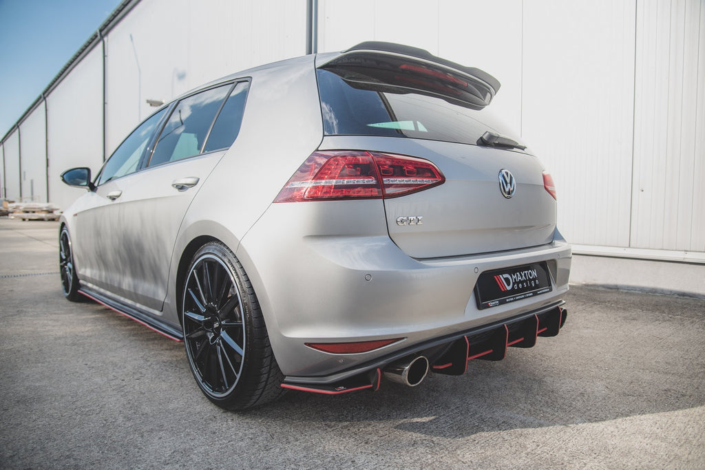 Street pro rear side splitters v.1 vw golf 7 gti