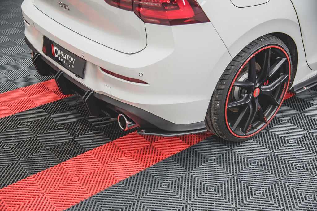 Street pro rear side splitters v.1 volkswagen golf gti / gte / r-line mk8