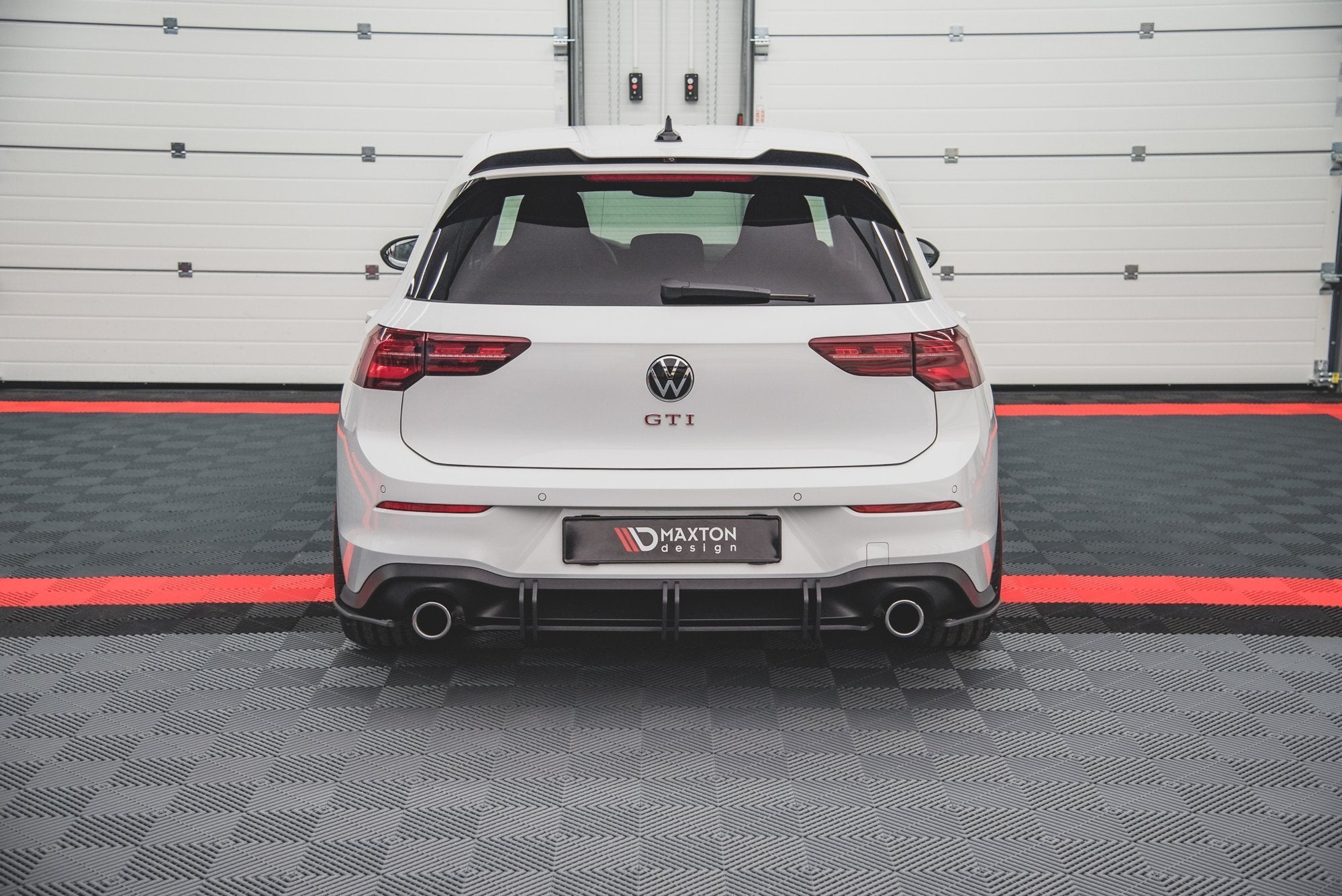Street pro rear side splitters v.1 volkswagen golf gti / gte / r-line mk8