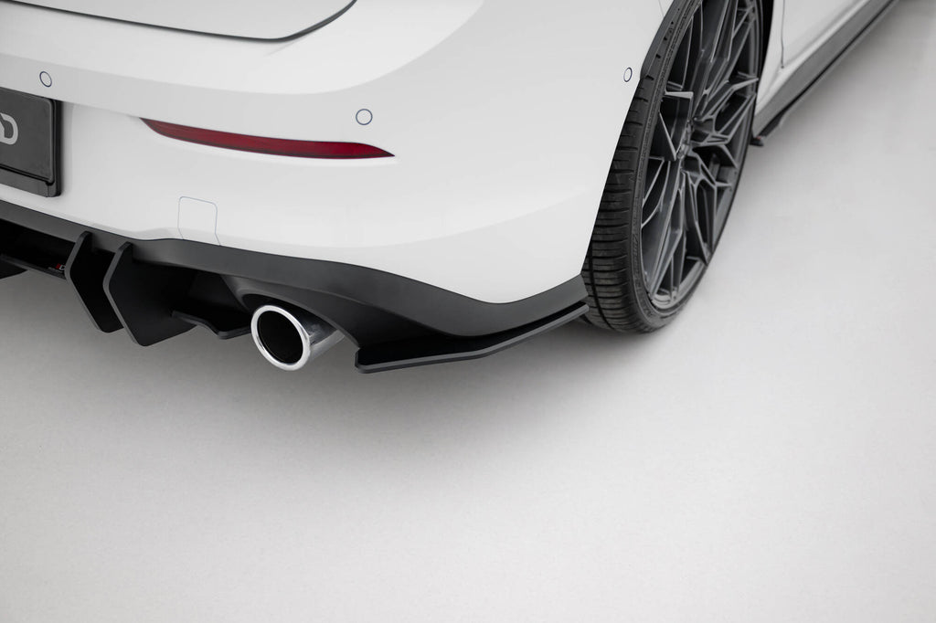 Street pro rear side splitters v.1 volkswagen golf gti / gte / r-line mk8