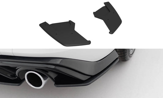 Street pro rear side splitters v.1 volkswagen golf gti mk8