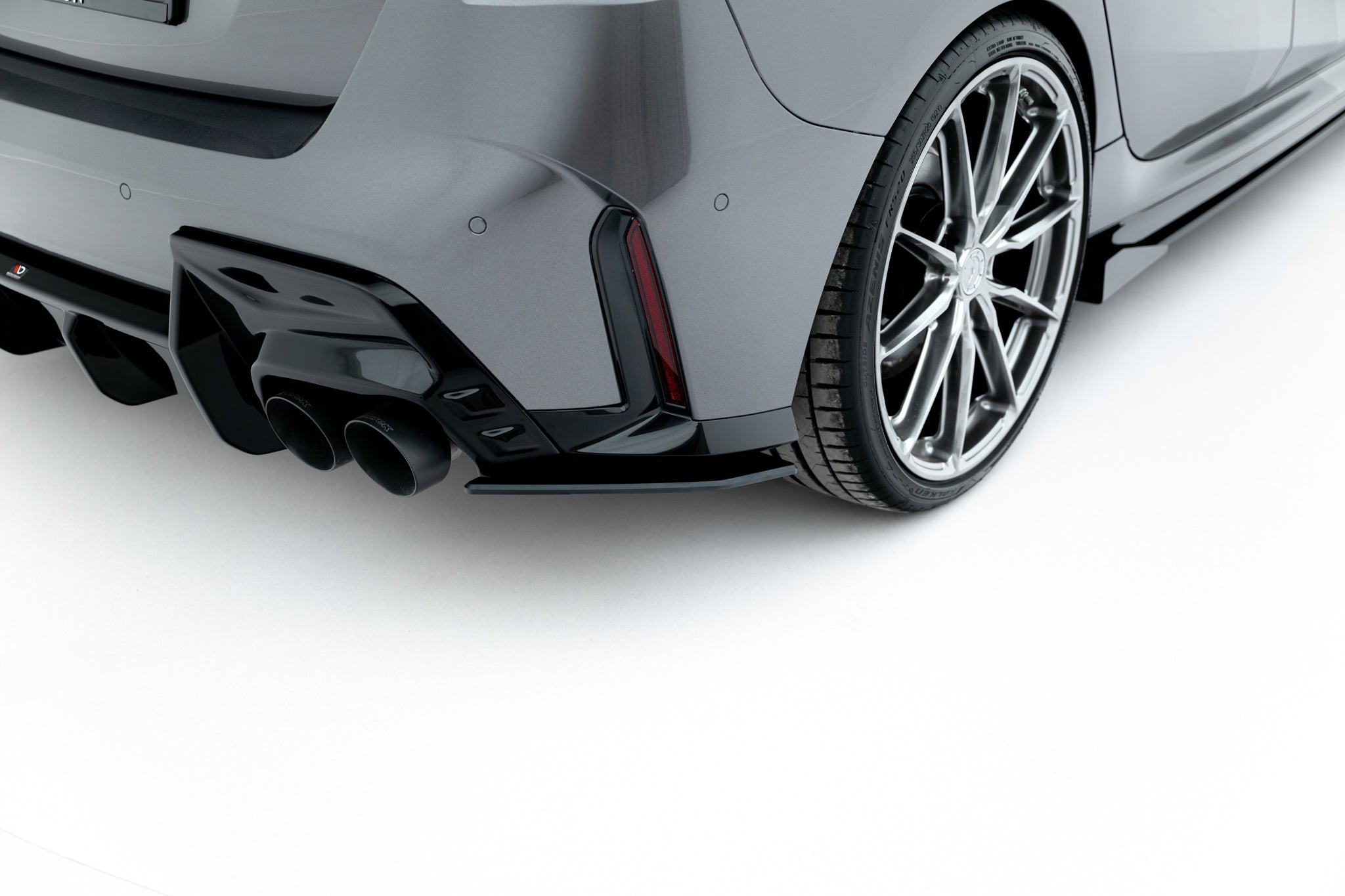 Street pro rear side splitters v.2 bmw m135i f70