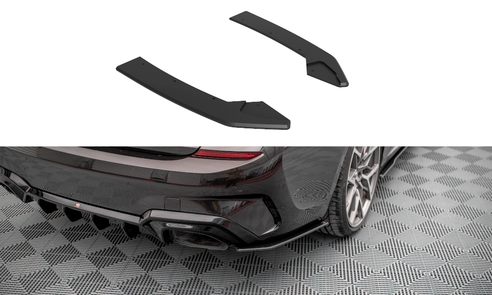 Street pro rear side splitters v.2 bmw m340i / m-pack g20 / g21