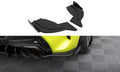 Street pro rear side splitters v.2 + flaps v.2 bmw 1 f40 m-pack / m135i