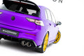 Street Pro takasplitterit v.2 + läpät v.2 Volkswagen Golf R mk8 / mk8 facelift