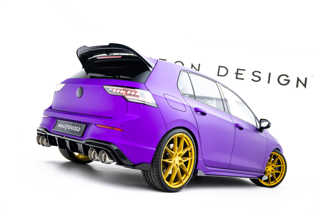 Street Pro takasplitterit v.2 + läpät v.2 Volkswagen Golf R mk8 / mk8 facelift