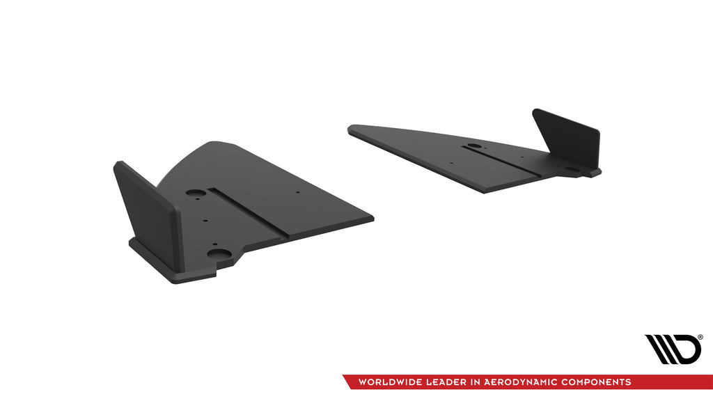Street pro rear side splitters v.2 subaru brz mk2