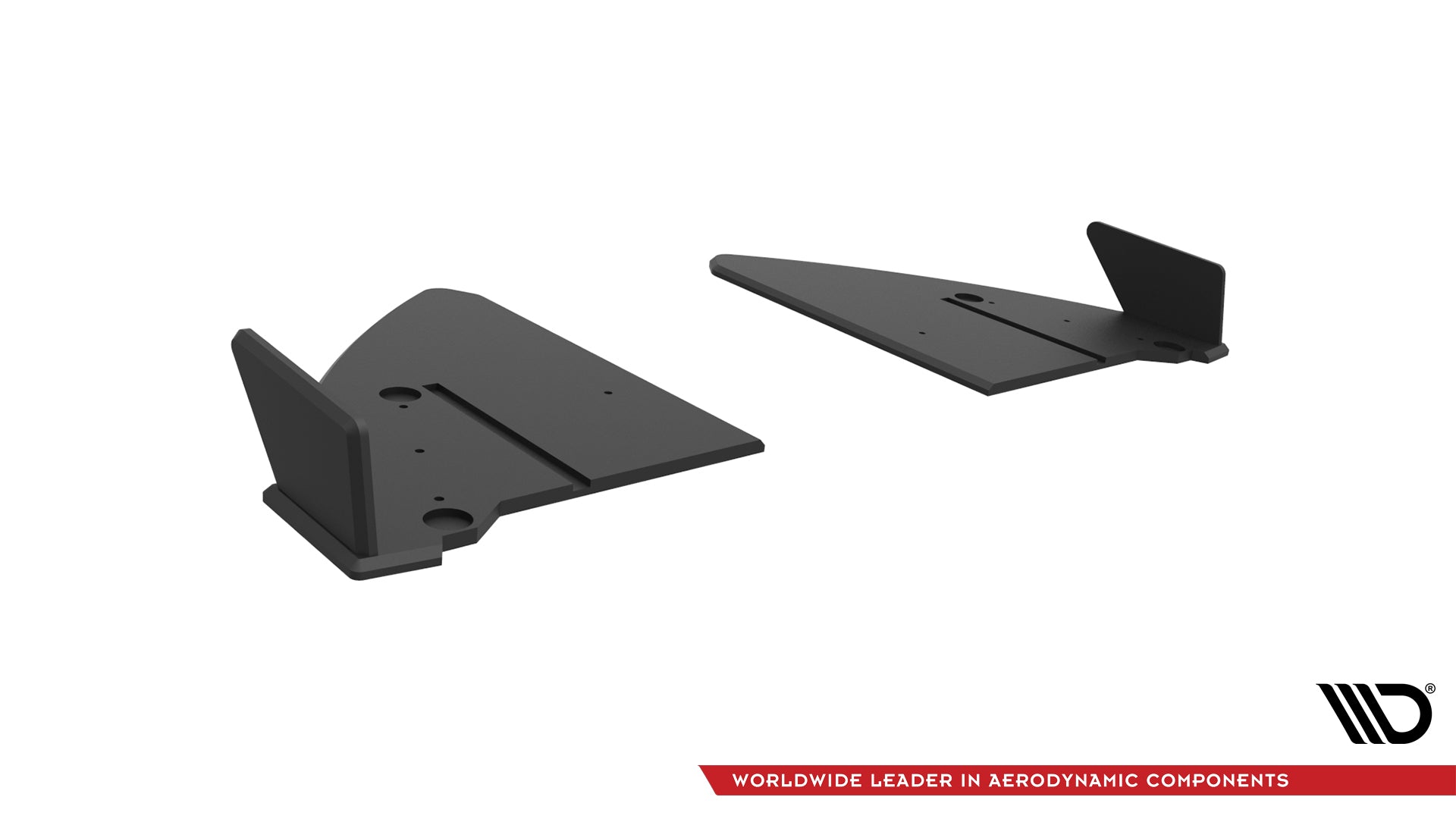 Street pro rear side splitters v.2 subaru brz mk2