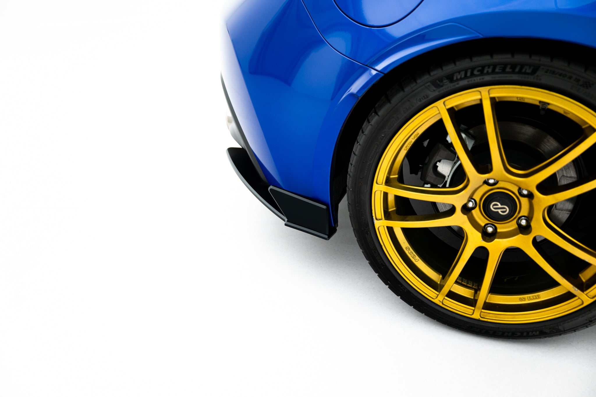Street pro rear side splitters v.2 subaru brz mk2