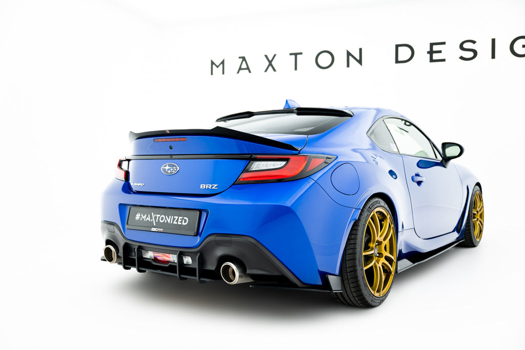 Street pro rear side splitters v.2 subaru brz mk2