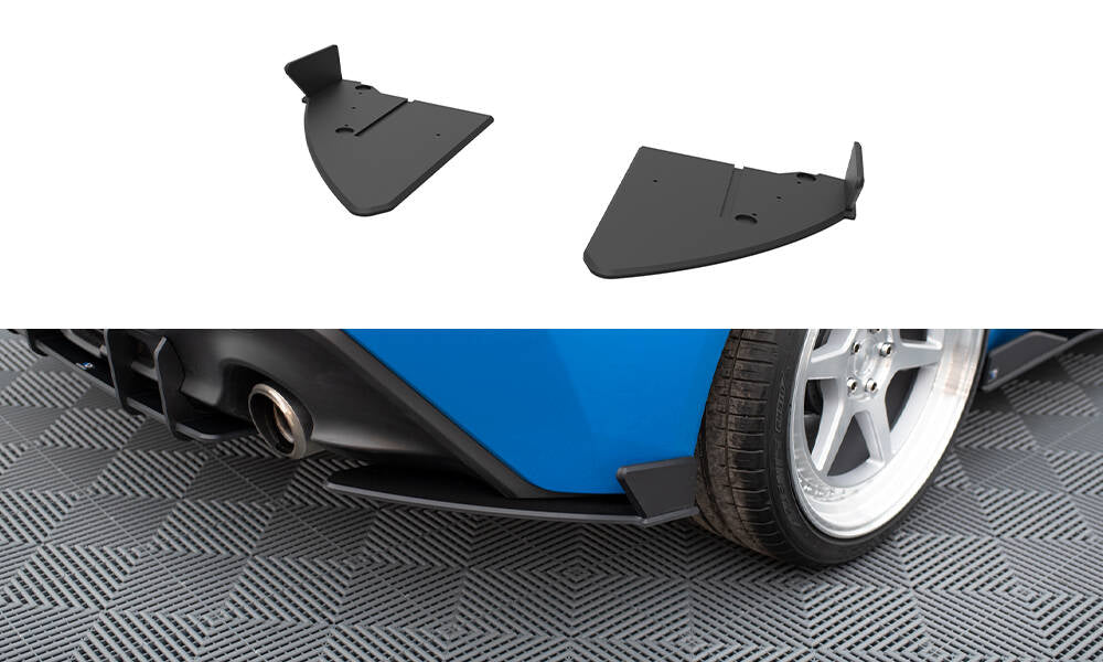 Street pro rear side splitters v.2 toyota gr86 mk1