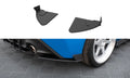 Street pro rear side splitters v.2 toyota gr86 mk1