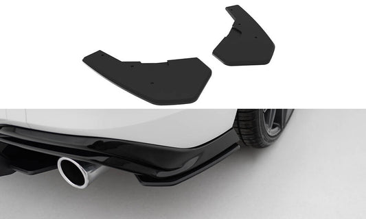 Street pro rear side splitters v.2 volkswagen golf gti mk8