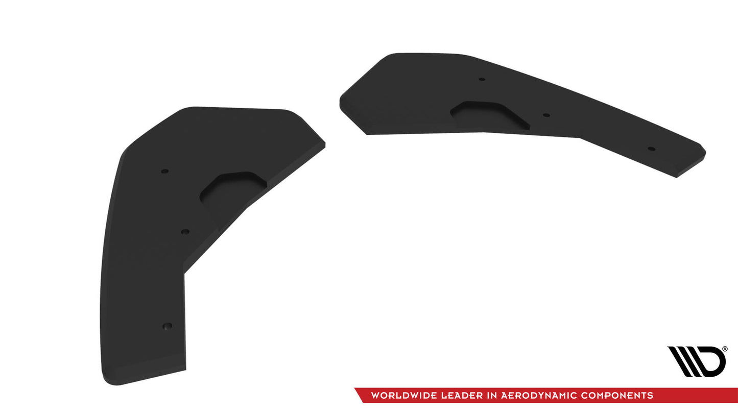 Street pro rear side splitters v.2 volkswagen golf gti mk8
