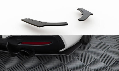 Street pro rear side splitters v.2 for bmw 1 f20 m-pack m140i