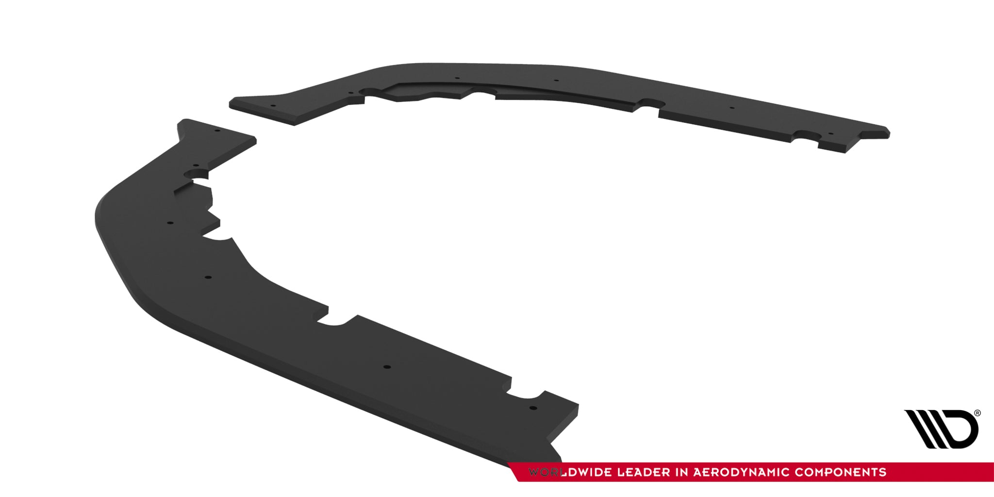 Street pro rear side splitters v.3 bmw m3 sedan / touring g80 / g81