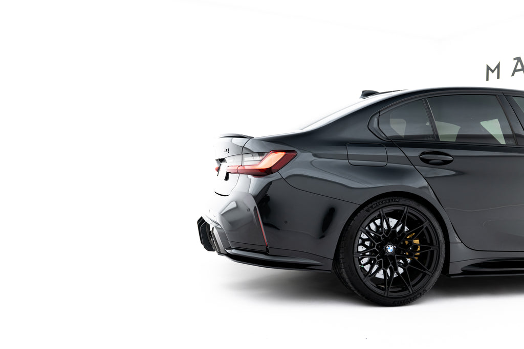 Street pro rear side splitters v.3 bmw m3 sedan / touring g80 / g81