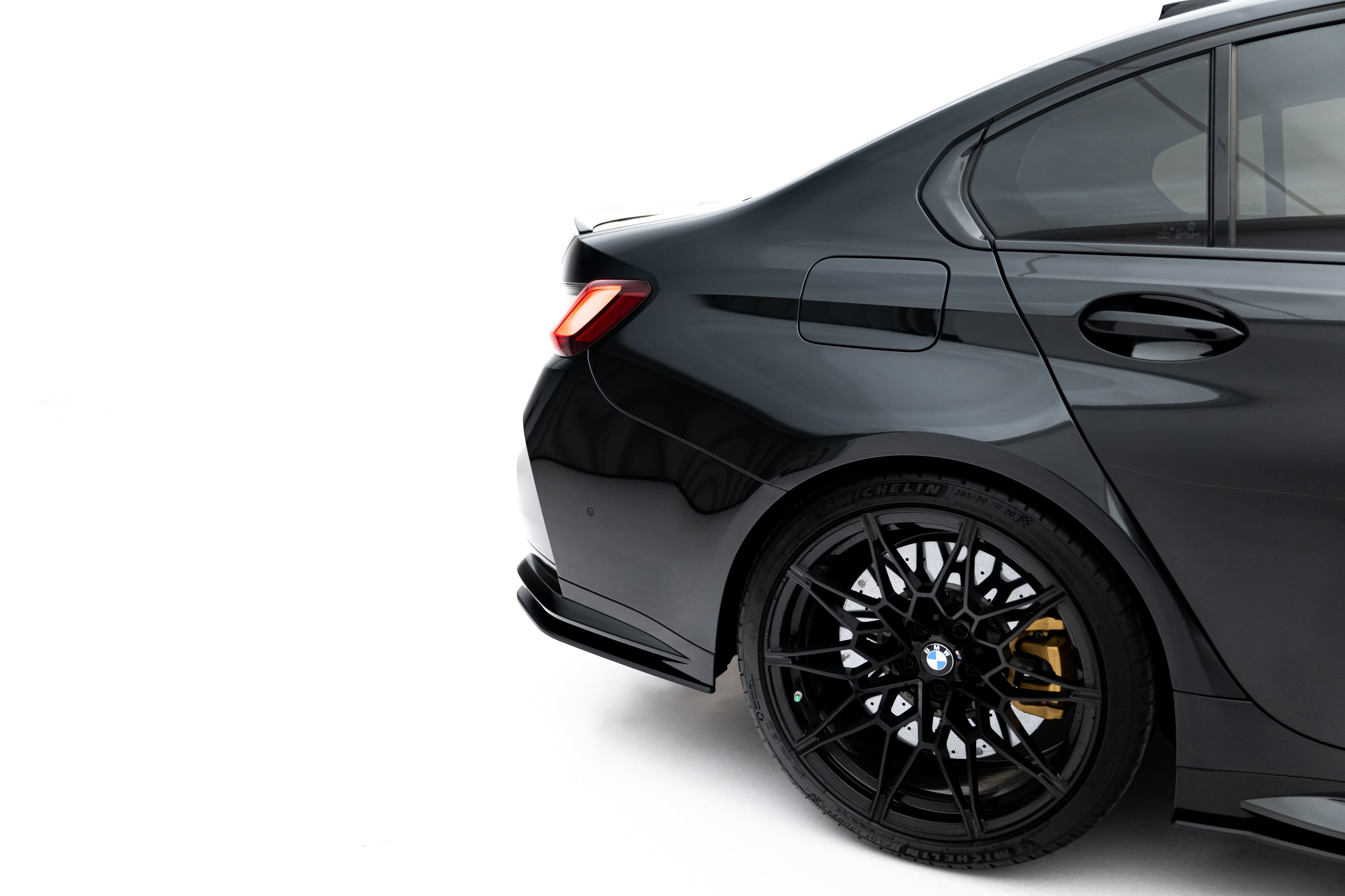 Street pro rear side splitters v.3 bmw m3 sedan / touring g80 / g81