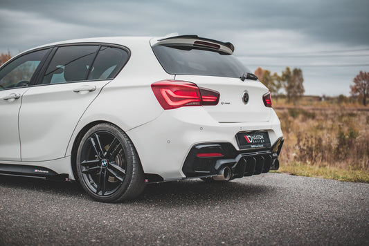 Street Pro Reary Side Splitters v.3 + Flaps for BMW 1 F20 m140i