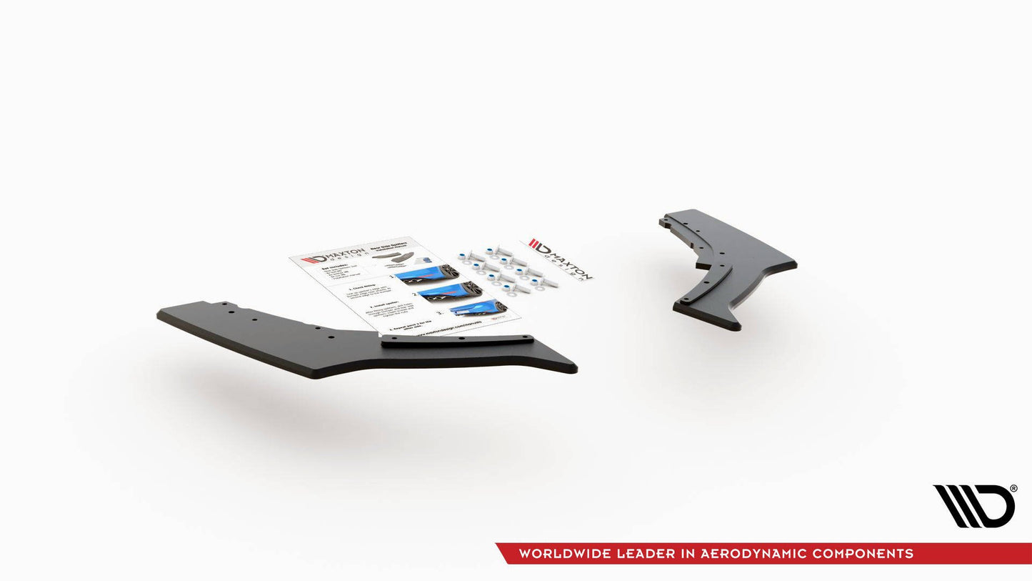 Street pro rear side splitters v.3 for bmw 1 f20 m140i