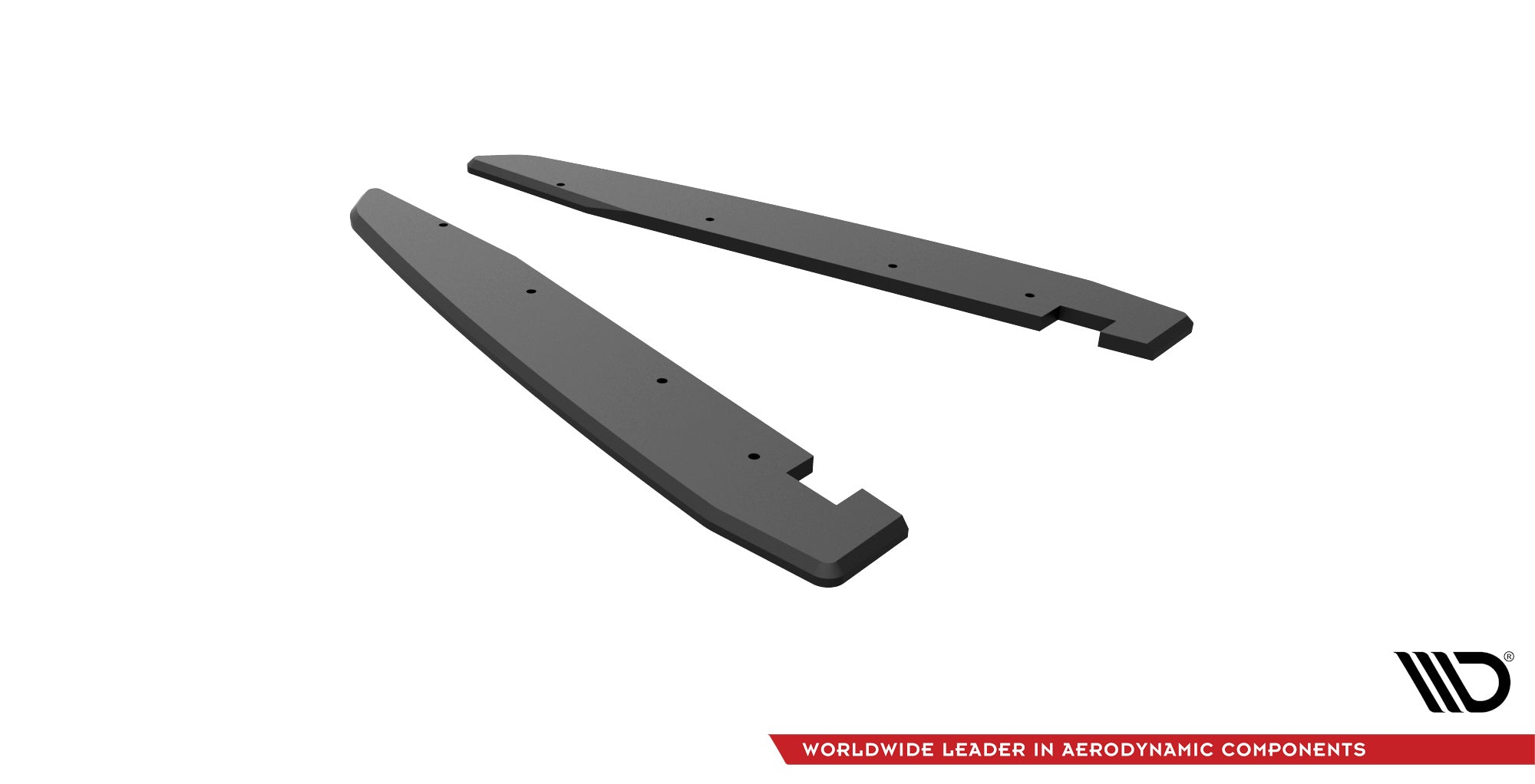 Street pro rear side splitters volkswagen arteon r