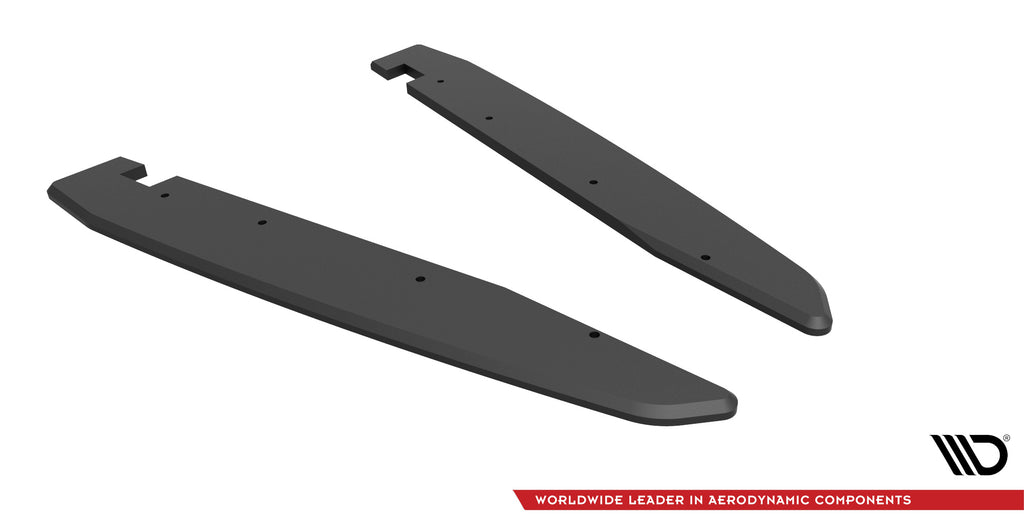 Street pro rear side splitters volkswagen arteon r