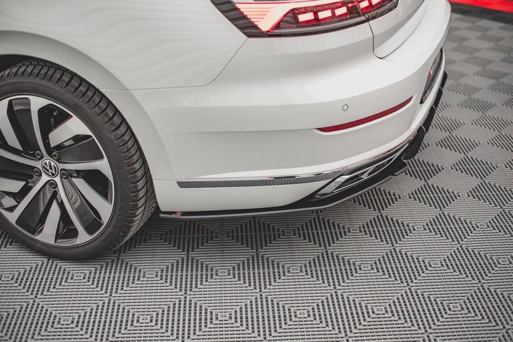 Street pro rear side splitters volkswagen arteon r-line facelift