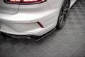 Street pro rear side splitters volkswagen arteon r sedan / shooting brake mk1 faceift
