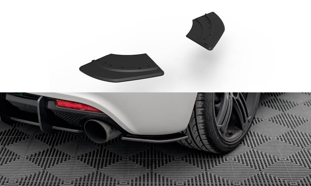 Street pro rear side splitters volkswagen scirocco r mk3