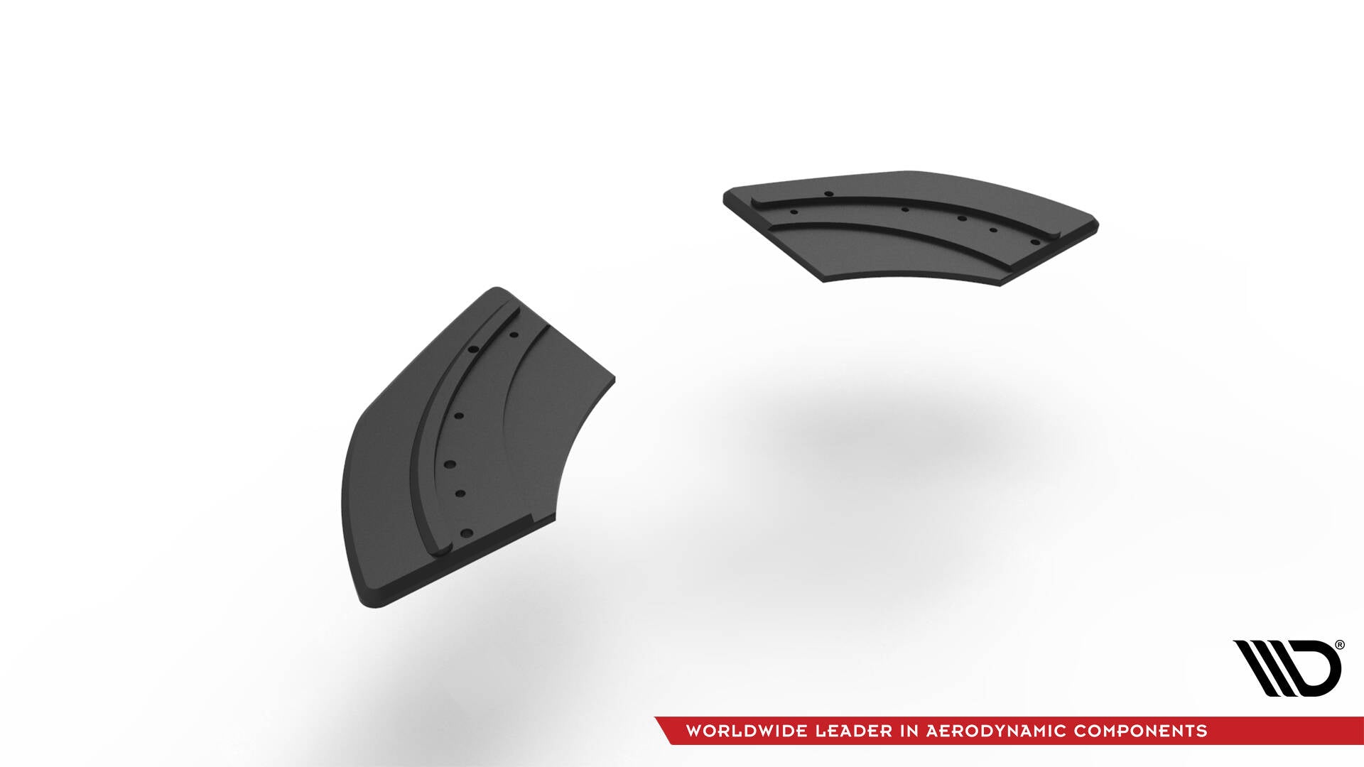 Street pro rear side splitters volkswagen scirocco r mk3