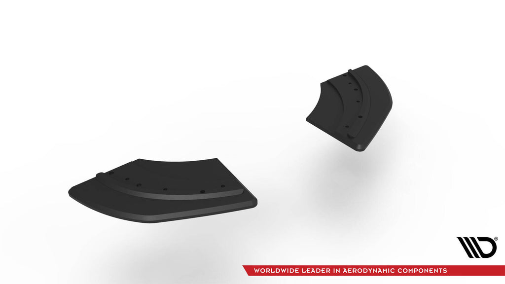 Street pro rear side splitters volkswagen scirocco r mk3