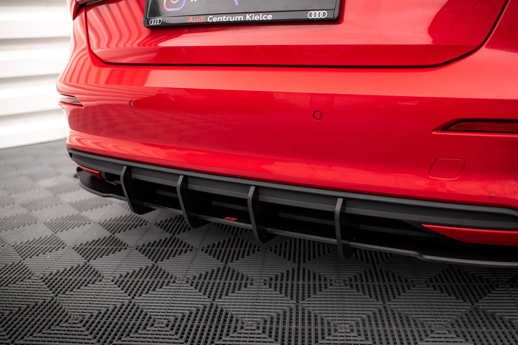 Street pro rear valance + flaps audi a3 sportback 8y