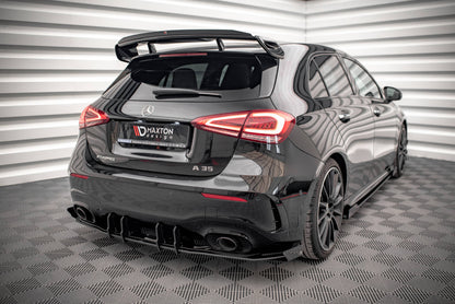 Street pro rear valance + flaps mercedes a35 amg hatchback aero pack w177