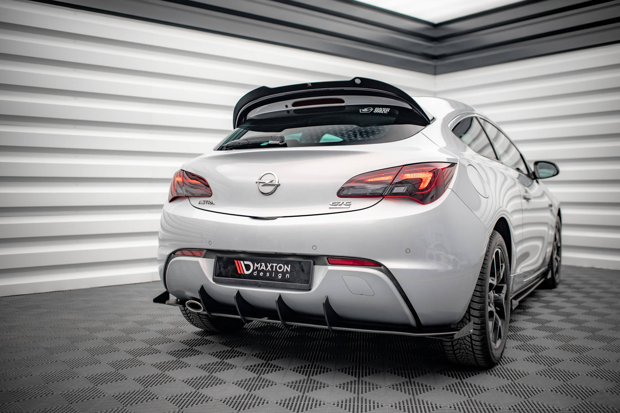 Street pro bakkappe + klaffer opel astra gtc opc-line j