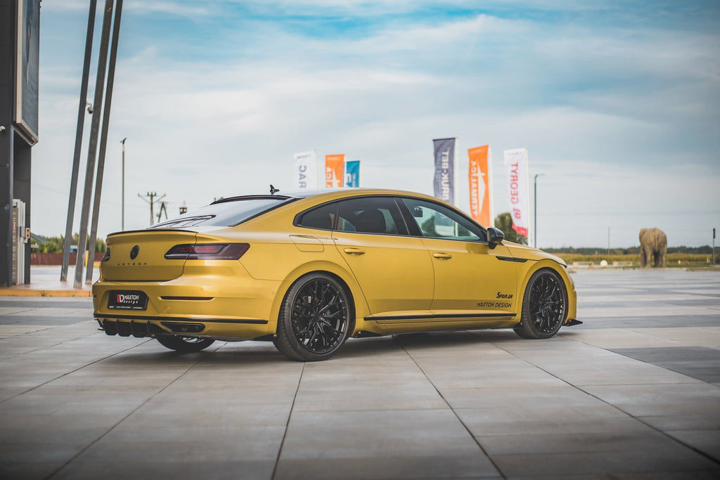 Street pro rear valance + klaffer volkswagen arteon r-line sedan / shooting brake mk1