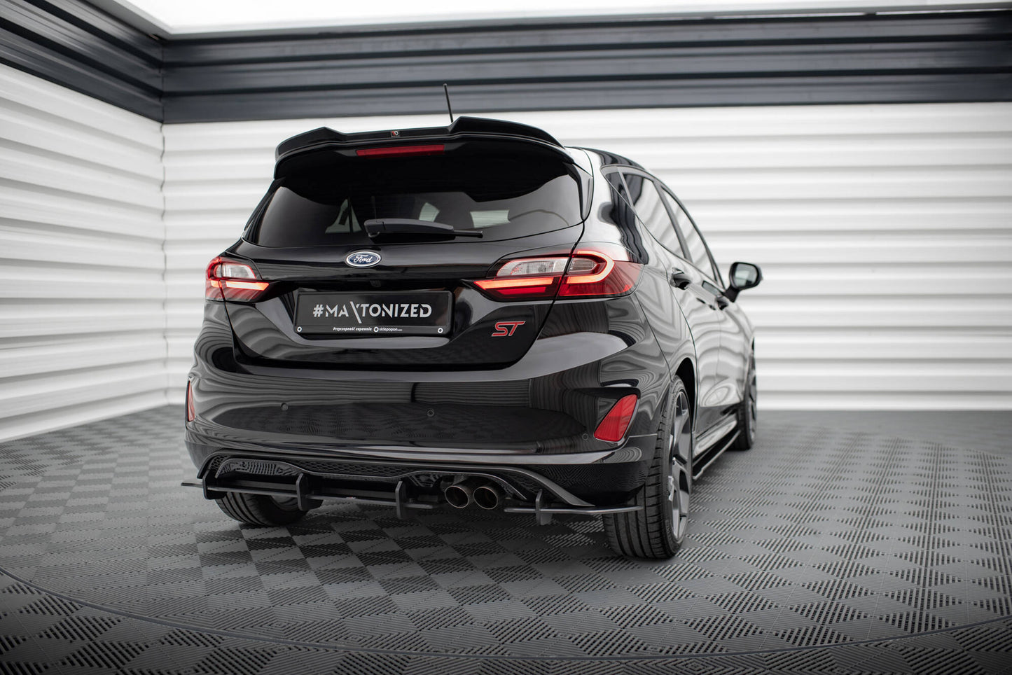 Street pro rear valance ford fiesta mk8 st