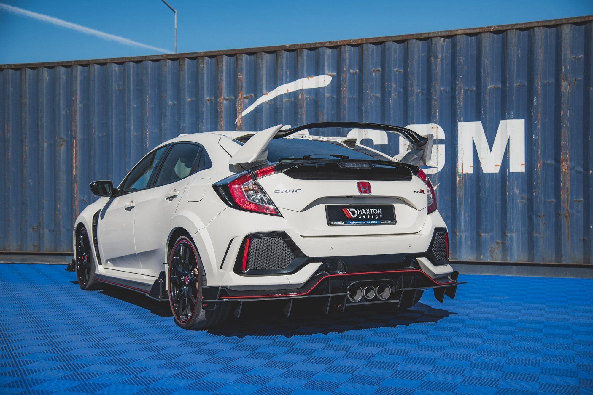 Street pro bagklappe honda civic type-r mk10 / mk10 facelift