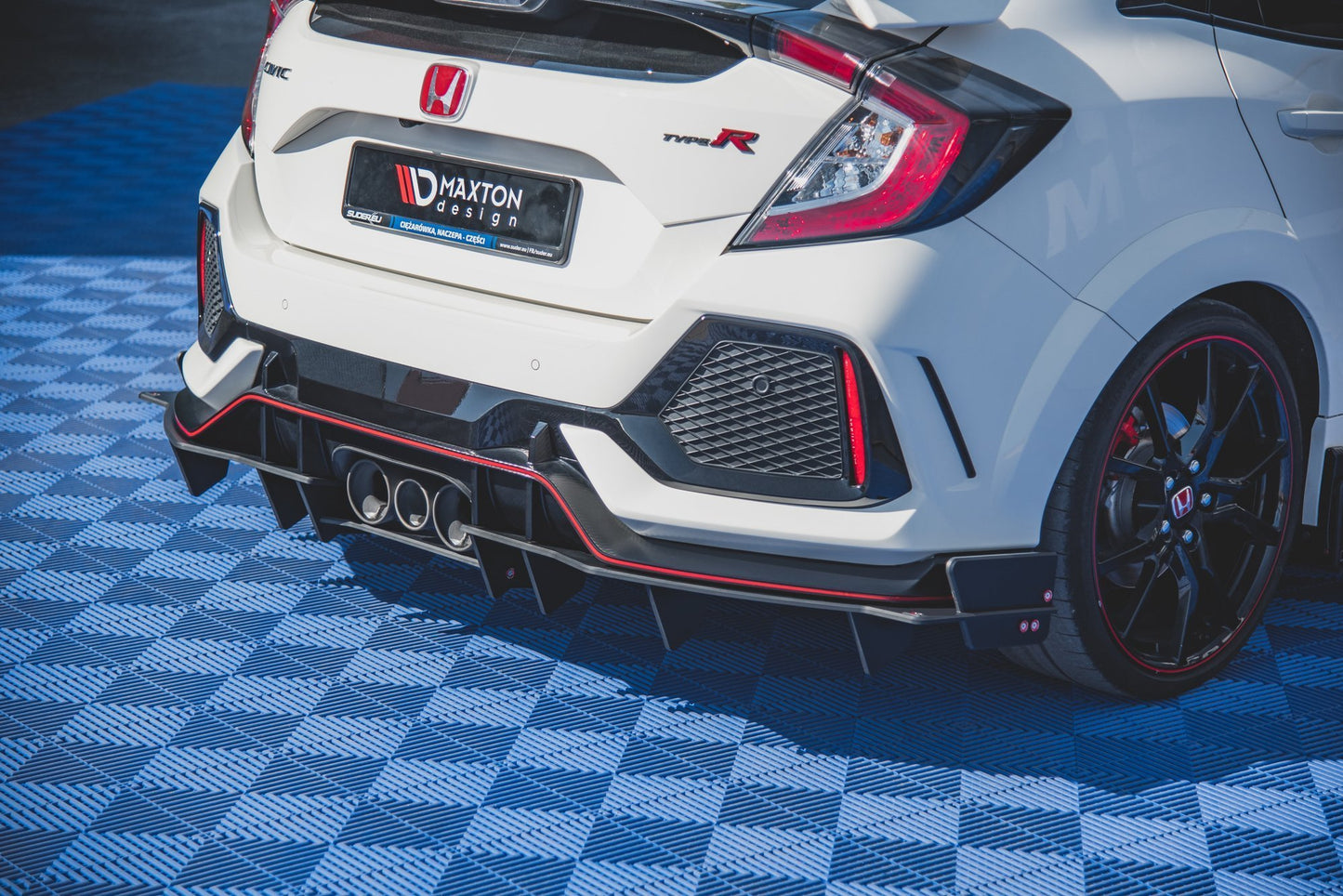 Street pro rear valance honda civic x type r