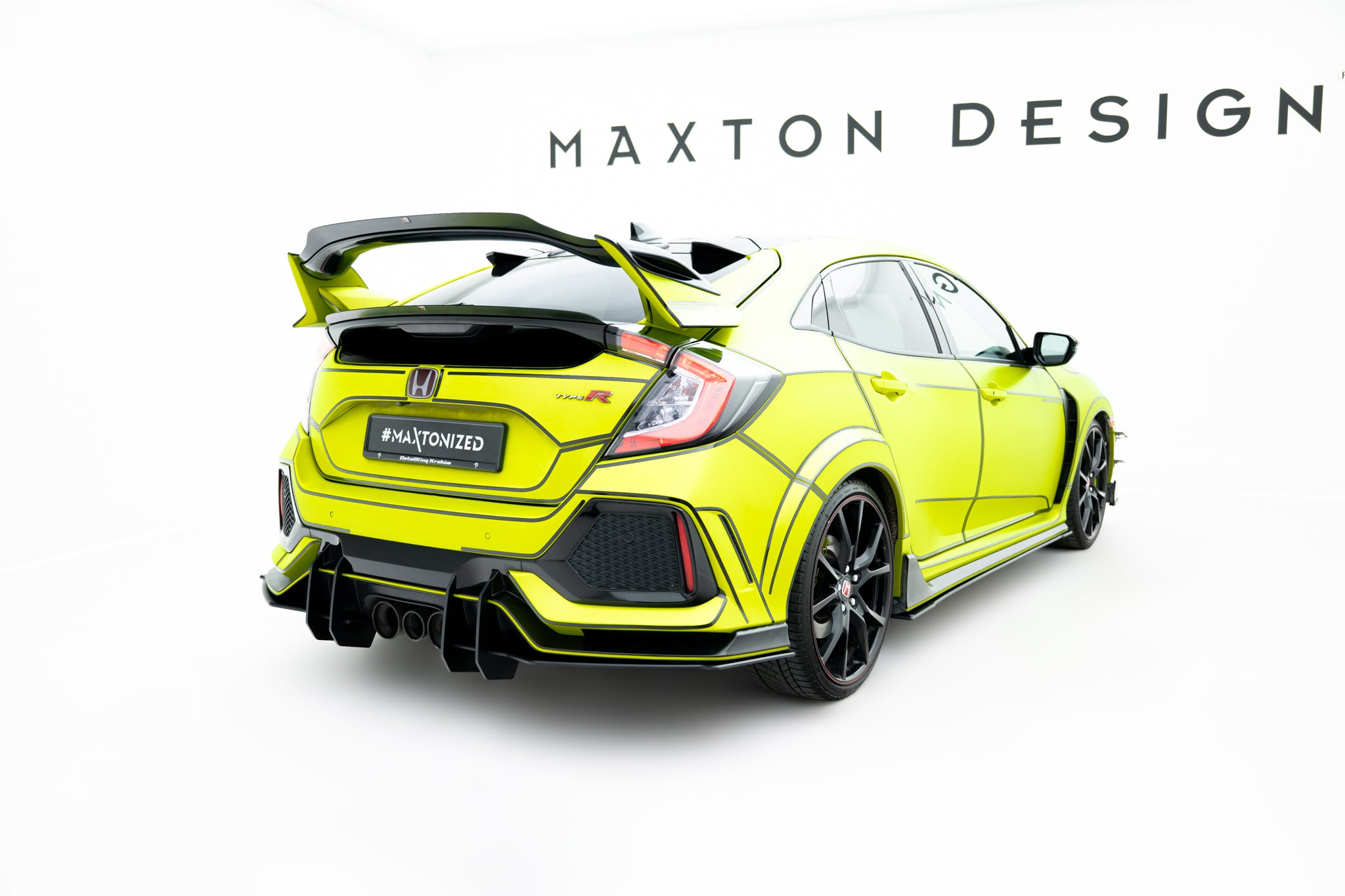 Street pro bagklappe v.2 honda civic type-r mk10 / mk10 facelift