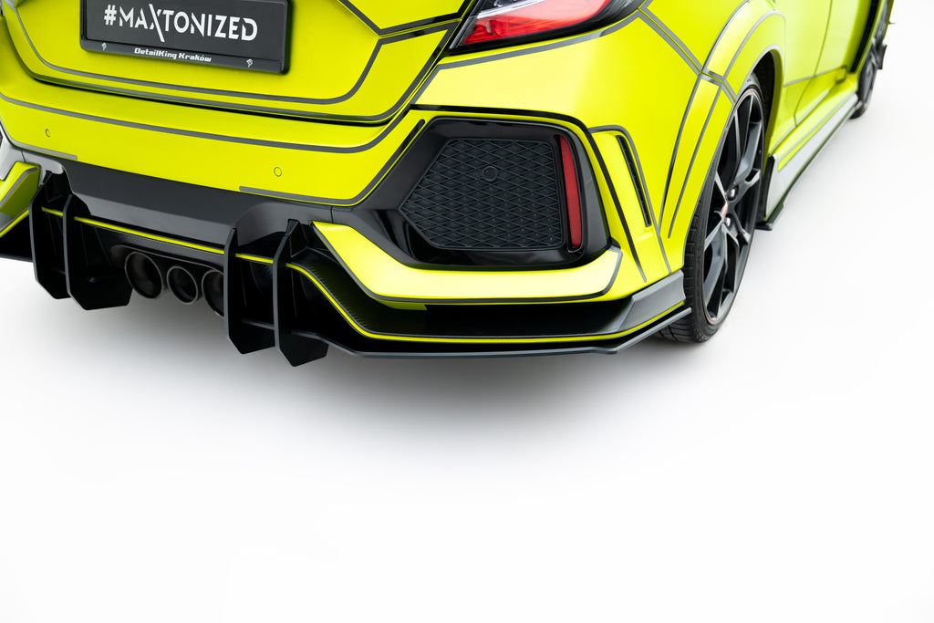 Street pro rear valance v.2 honda civic type-r mk10 / mk10 facelift