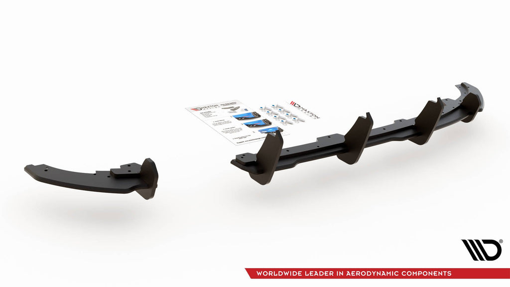 Street pro rear valance volkswagen polo gti mk6