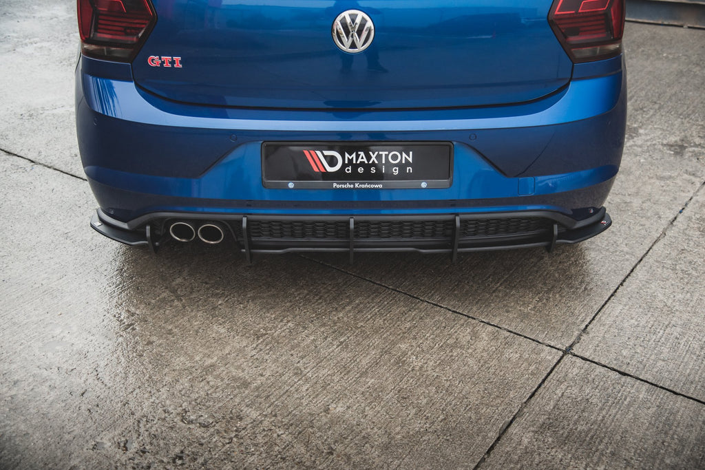 Street pro rear valance volkswagen polo gti mk6