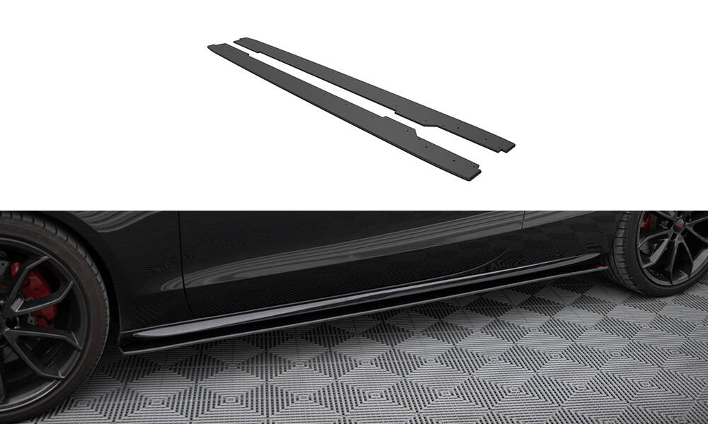 Street Pro Side nederdele diffusorer Audi A5 / A5 S-line / S5 Coupe / Cabrio 8t / 8t ansigtsløftning