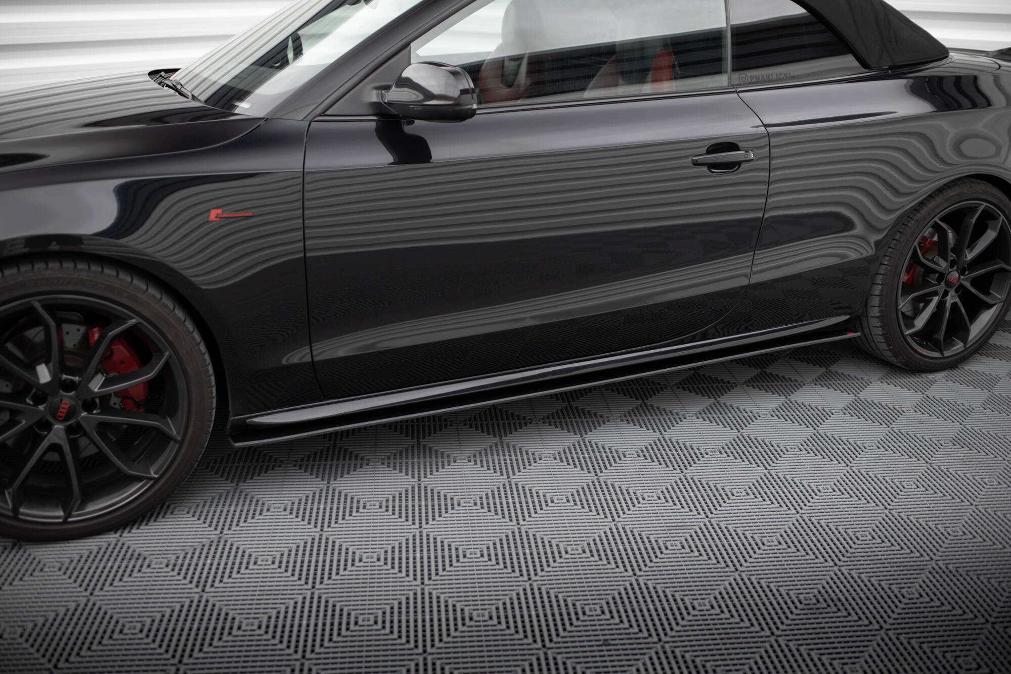 Street Pro Side nederdele diffusorer Audi A5 / A5 S-line / S5 Coupe / Cabrio 8t / 8t ansigtsløftning