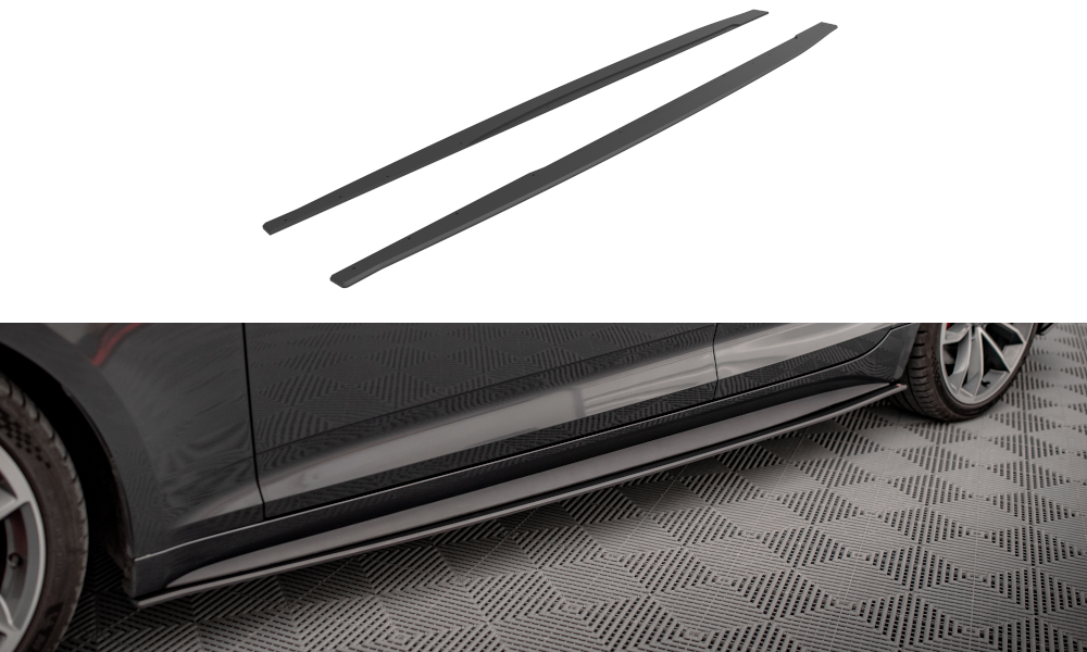 Street pro side skirts diffusers audi a5 s-line / s5 sportback f5