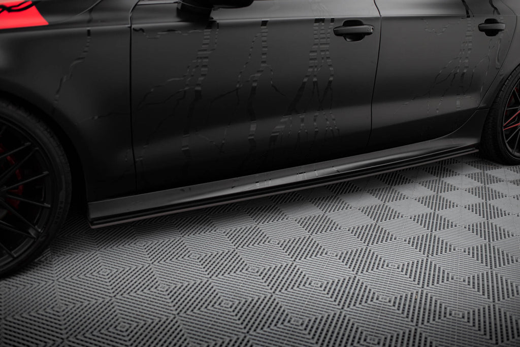 Street Pro -sivuhelmat diffuusorit Audi A7 RS7 -look C7:lle